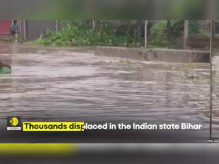 Bihar Floods: Residents Wade Through Chest-High Floodwaters In Indian State