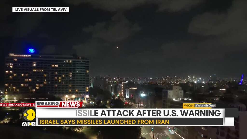 BREAKING: Israelis Flee for Shelter as Iran Launches Missile Attack