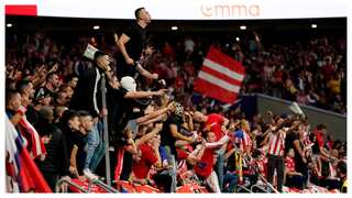 Atletico Madrid ban fan permanently after Real derby disruption