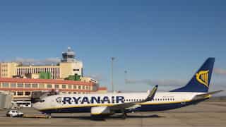 Ryanair plane's tyres explode during landing at Italy airport