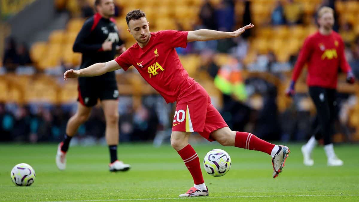 Liverpool’s Arne Slot expects Diogo Jota to be fit for Champions League clash at home