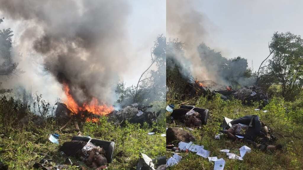 Pune helicopter crash: Three killed as helicopter catches fire in India's Maharashtra