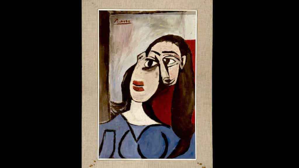 Painting found by junk dealer turns out to be Picasso’s original portrait worth $6.5 million