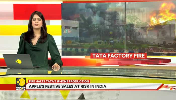 Fire Disrupts Tata’s iPhone Component Plant, Affecting Apple Supply Chain