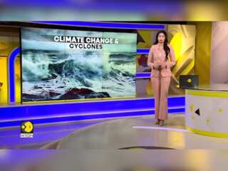 How Does Climate Change Amplify Cyclones