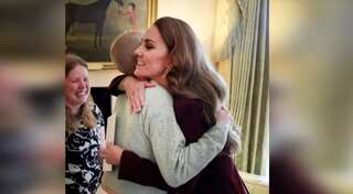 Kate Middleton meets girl with aggressive cancer who shares her passion for photography