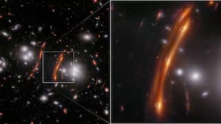 One supernova seen thrice in a photo clicked by JWST because of a quirk in spacetime