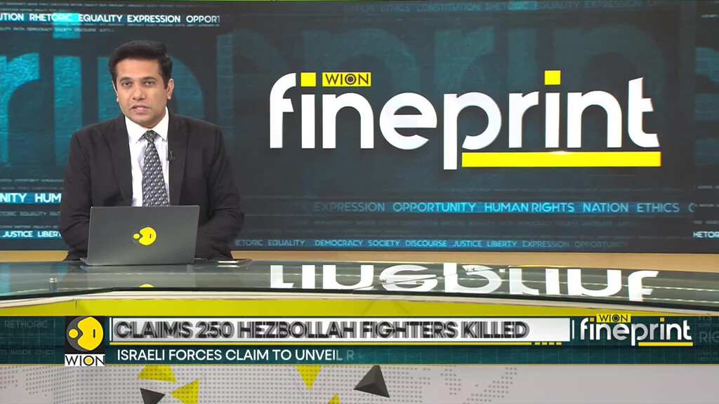 Israel-Hezbollah Conflict: Israeli Forces Claim 250 Hezbolllah Fighters Killed