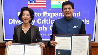 Indian, US ministers sign deal to cooperate on critical battery mineral supply chains