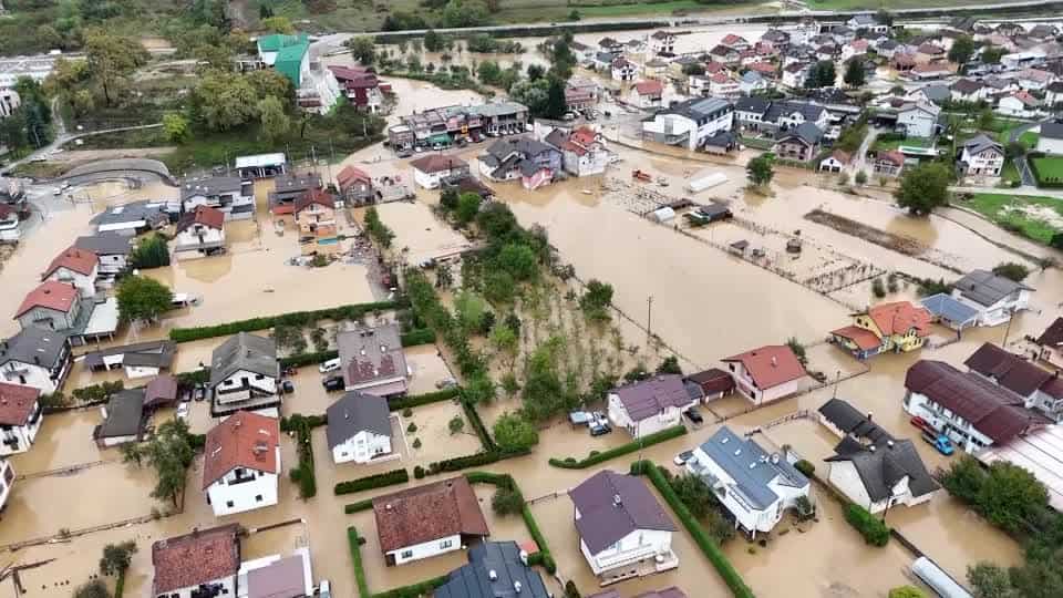 At least 14 dead after heavy rains trigger floods in Bosnia