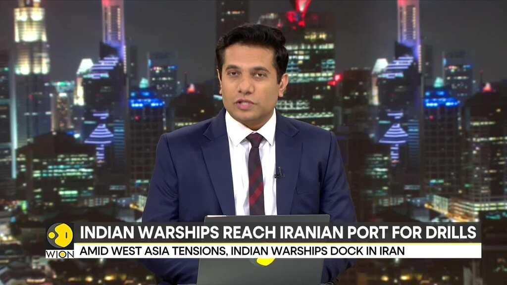 Indian Warships Arrive in Iran for Drills Amid West Asia Tensions