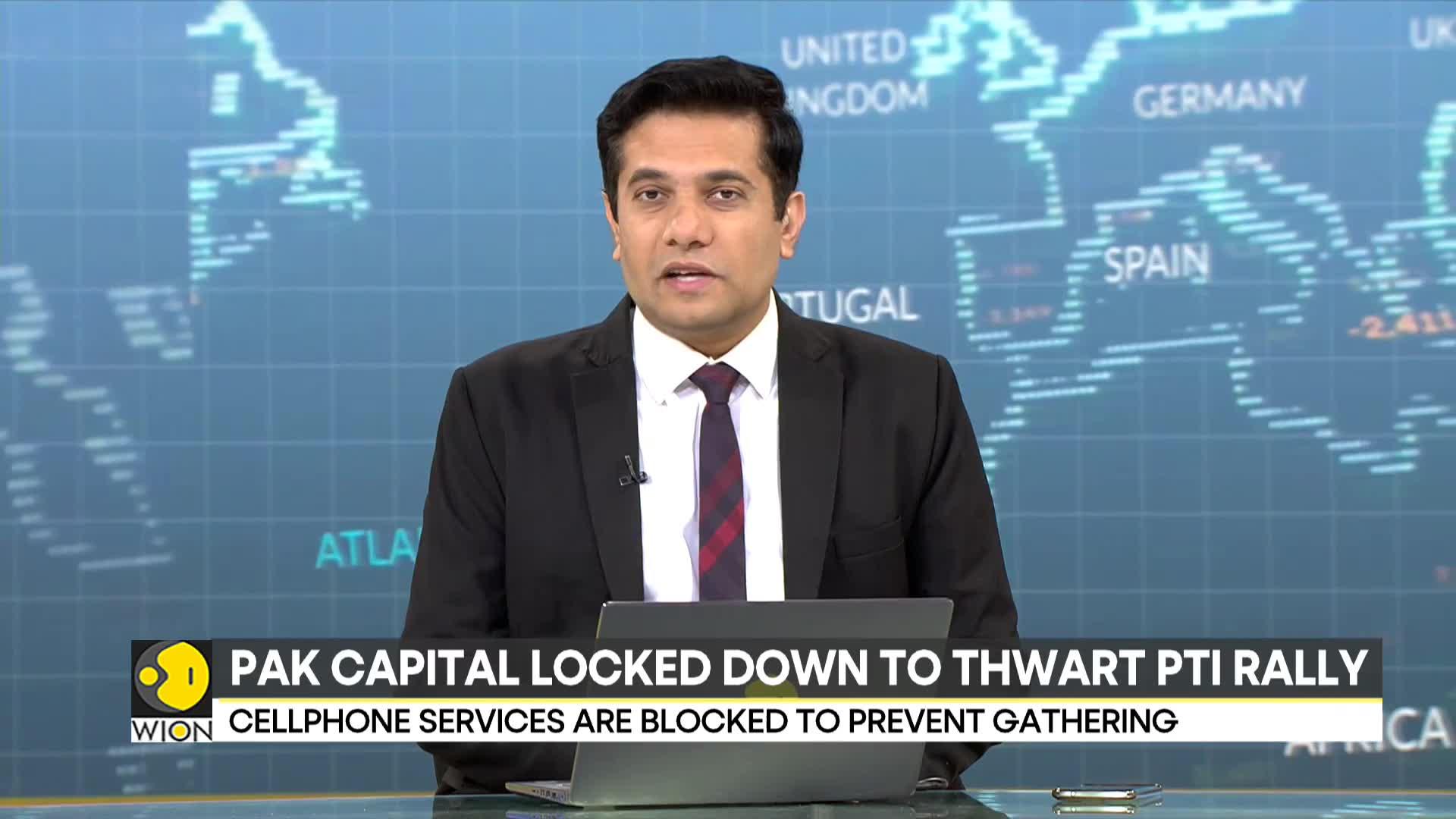 Pak Capital Locked Down To Thwart PTI Rall