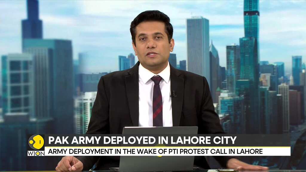 PTI's Protest At Lahore's Minar-E- Pakistan