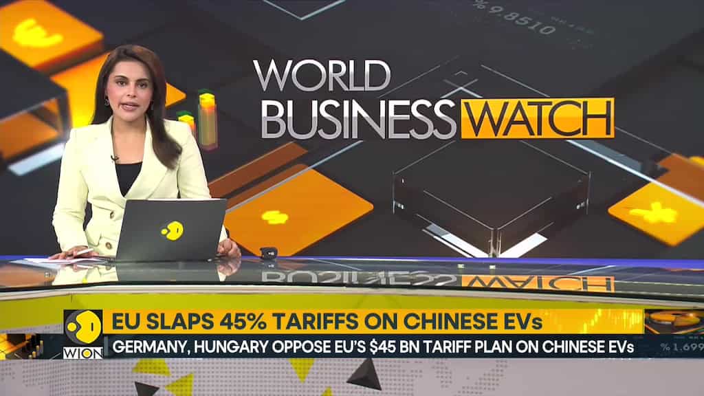 EU Slaps 45% Tariffs on Chinese EVs