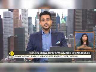 Chennai IAF Air Show: Indian Airforce's Mega Air Show Dazzles Chennai Skies