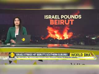 Israel-Hezbollah War: Intense Israeli Night Strikes Rock Southern Beirut Suburbs