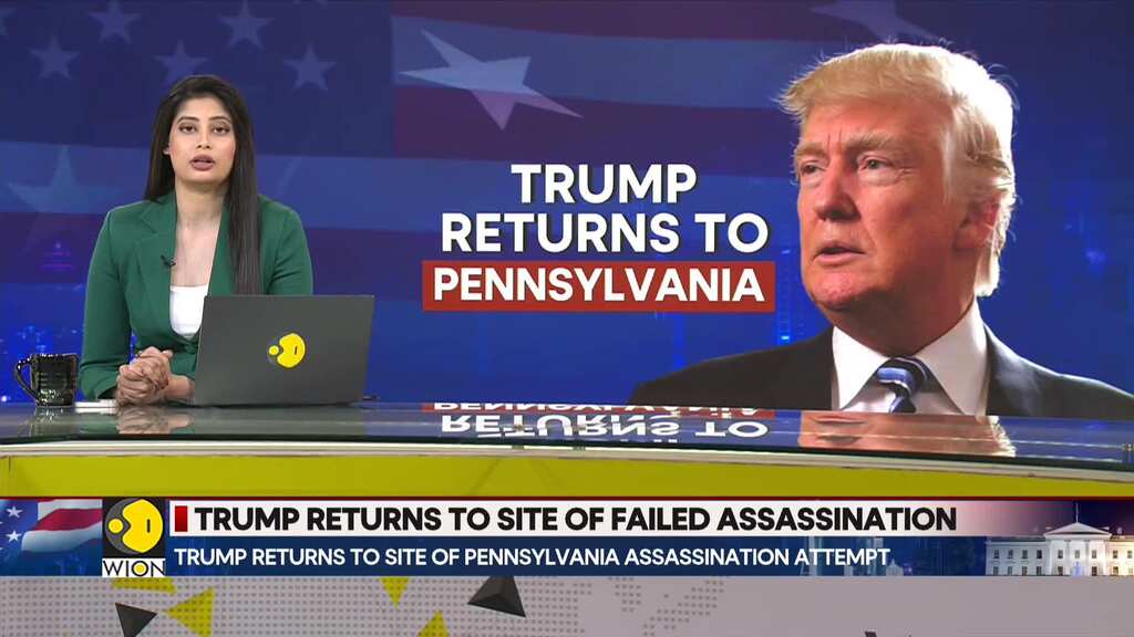 US Election 2024: Donald Trump Returns to Site of Pennsylvania Assassination Attempt