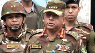 Bangladesh army chief assures security for Hindus ahead of Durga puja