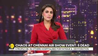 Chennai Air Show Chaos: 5 People Die , 96 Others Hospitalised Over Fatigue & Dehydration