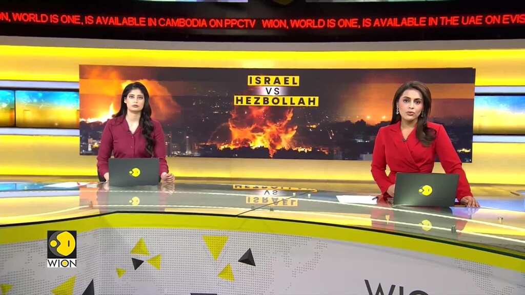 Israel-Hezbollah War: Heavy Israeli Strikes Shake Southern Beirut