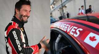 Keanu Reeves makes a dashing debut in professional car racing, has close shave with BIG INJURY