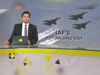 Indian Air Force celebrates 92nd Raising Day at Tambaram Air Force Station near Chennai