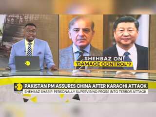Pak PM Shehbaz Sharif Visits Chinese Embassy After Terror Attack In Karachi