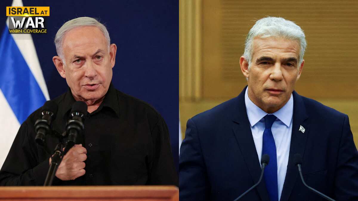 Netanyahu wants to rebrand Israel-Hamas conflict as 'War of Revival'; Lapid slams PM's 'government of guilt' Netanyahu wants to rebrand Israel-Hamas conflict as 'War of Revival'; Lapid slams PM's 'government of guilt'