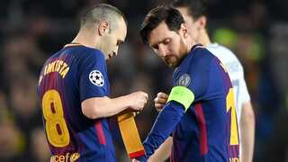 Lionel Messi pens heartfelt note for Andres Iniesta as legendary Spanish midfielder confirms retirement