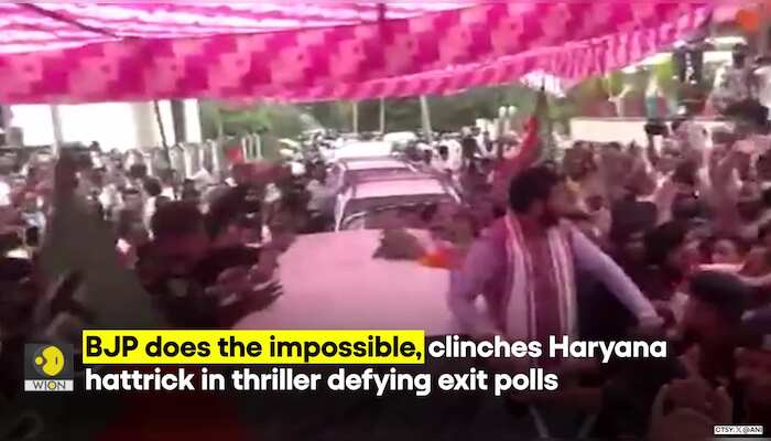 Haryana Elections: BJP Delivers Shocker To Congress In Haryana Assembly Polls | WION Originals