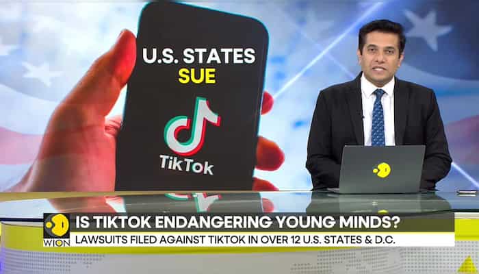 US States File Lawsuit Against TikTok, Lawsuit Accuses App Of Harming Children