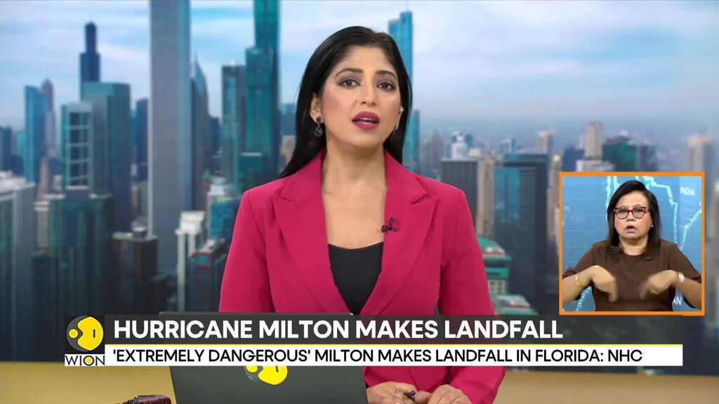 Hurricane Milton: Dangerous Milton Now A Category 1 Hurricane