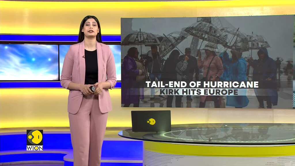 Hurricane Kirk: Weather Warnings Issued in France