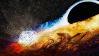 Supermassive black hole on a killing spree is using dead star remains as weapon