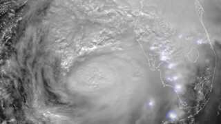 Watch: Hurricane Milton's scary landfall in Florida captured from space