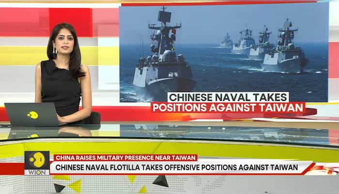 Chinese Naval Flotilla Takes Offensive Positions Against Taiwan In Last 9 Days