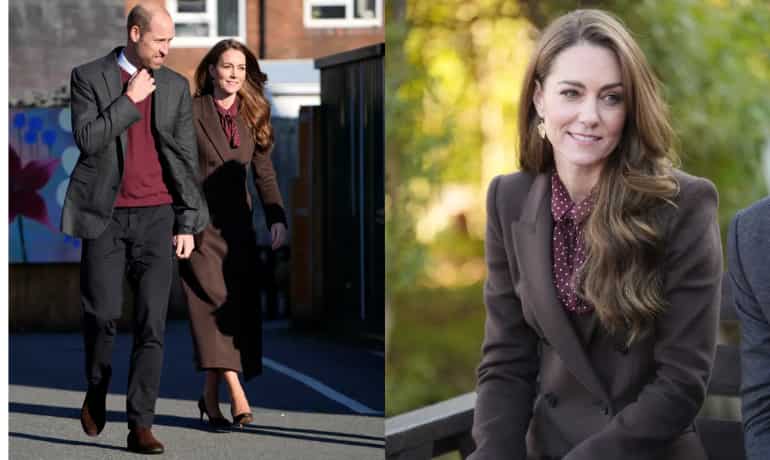 Kate Middleton looks happy in her first public appearance since ending chemotherapy Kate Middleton looks happy in her first public appearance since ending chemotherapy