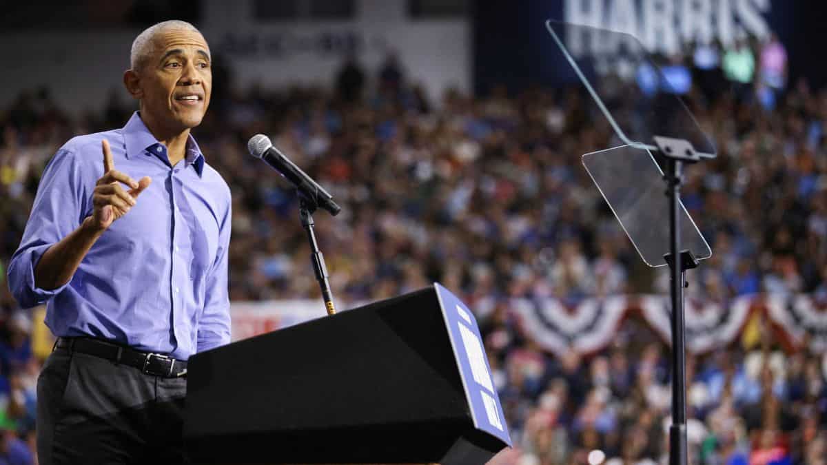 US presidential election: Obama tells Black men to stop 'excuses' and support Harris instead of Trump