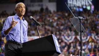 US presidential election: Obama tells Black men to stop 'excuses' and support Harris instead of Trump