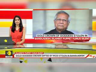 Gold Crown of Goddess Stolen in Bangladesh, Islamist Puppet Yunus Silent