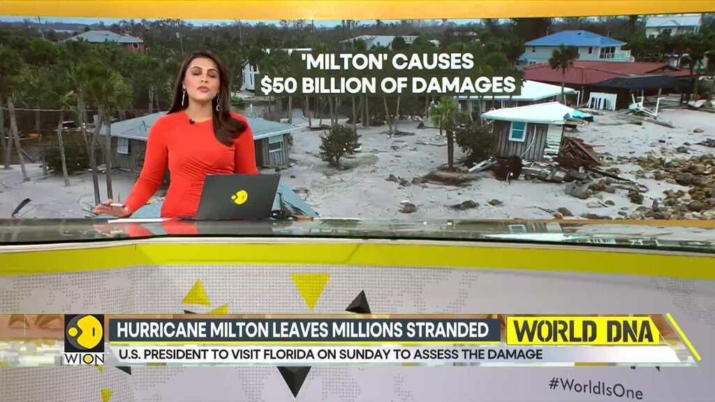 Hurricane Milton: Hurricane Milton Inflicts Staggering $50 Billion in Estimated Damage: Biden