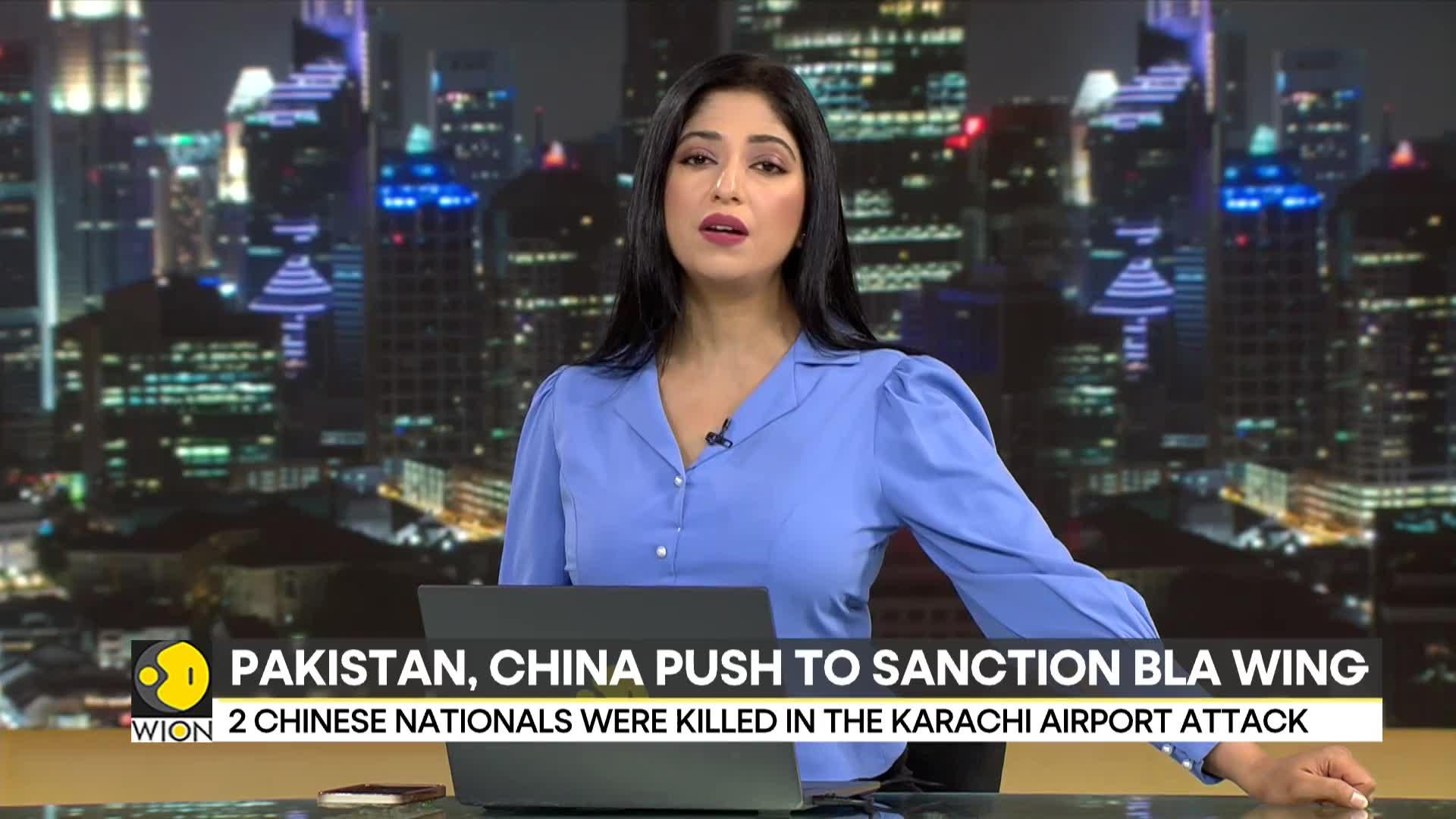China, Pakistan Push To Sanction BLA Wing Following Karachi Airport Attack