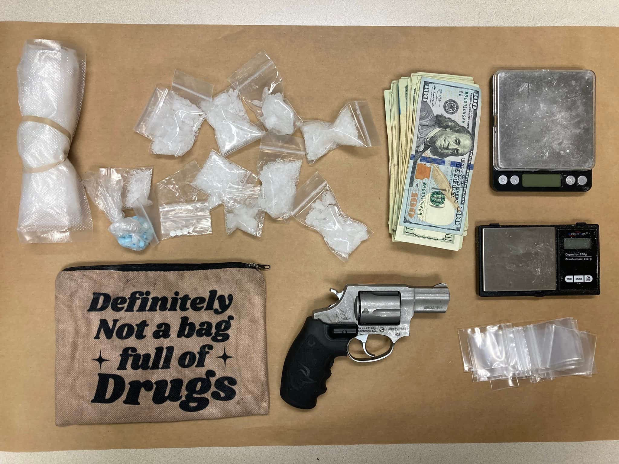 Tale of a bag full of drugs marked ‘Definitely not a bag full of drugs’