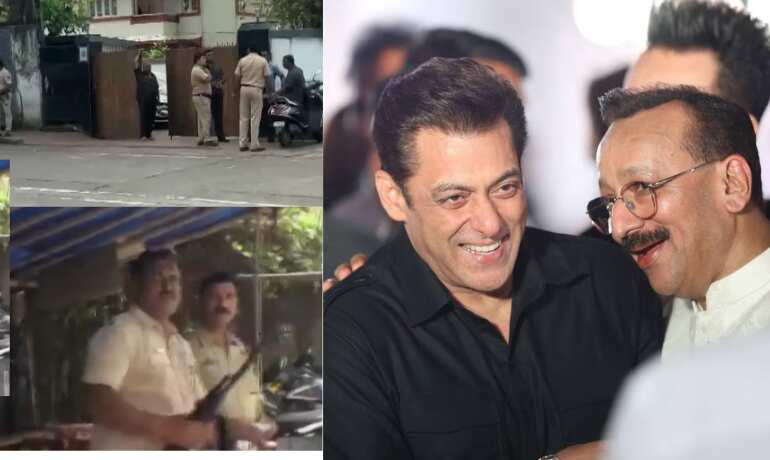 Security beefed outside Salman Khan’s residence after Baba Siddique's murder Security beefed outside Salman Khan’s residence after Baba Siddique's murder