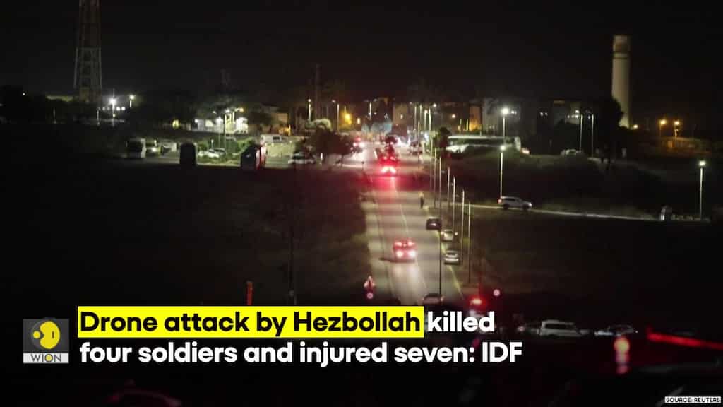 Israel-Hezbollah War: Hezbollah Drone Attack In Northern Israel Kills Four Soldiers