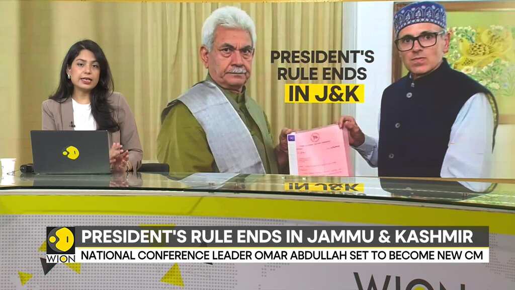 Jammu-Kashmir Ends President's Rule, Omar Abdullah Set to Become New CM