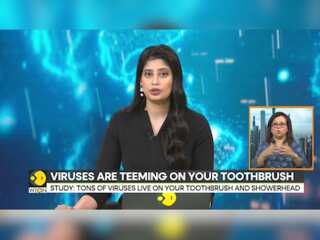 Tons Of Viruses Live On Your Toothbrush And Showerhead: Study