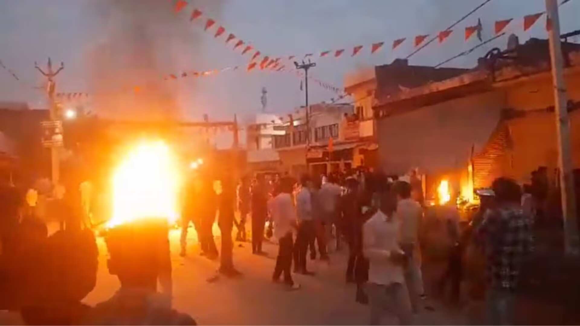 Communal violence in India's Bahraich: Shops torched, 30 detained after ...