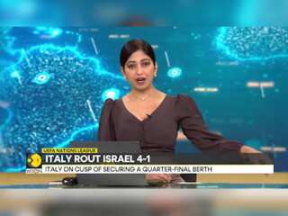 Israel-Hamas War: Italy Rout Israel In A High-Security Clash
