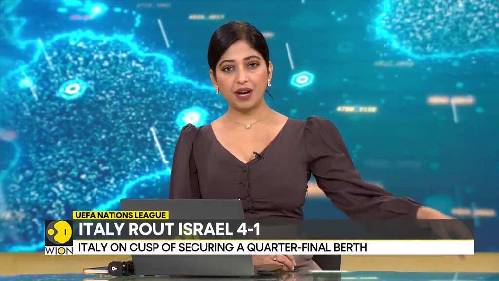 Israel-Hamas War: Italy Rout Israel In A High-Security Clash